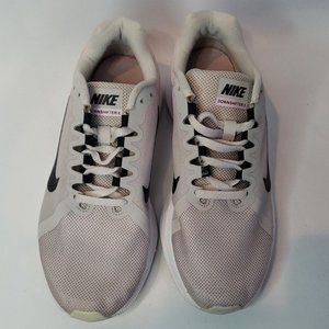 Nike Downshifter 8 Gray Pink Women Size 7 Running Shoes